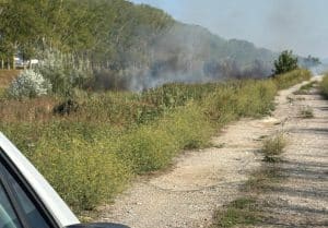 incendio polla sant'arsenio 27 agosto