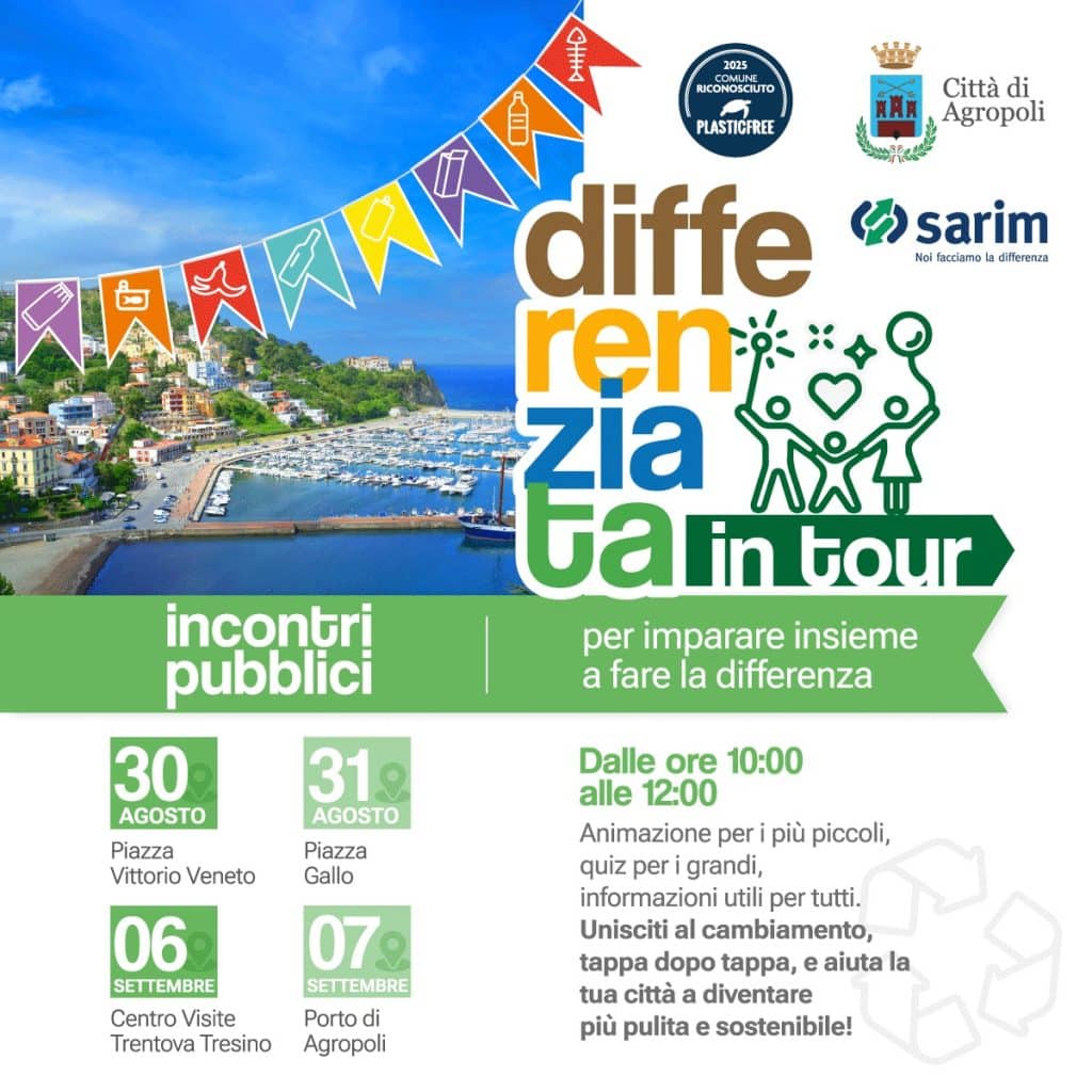 agropoli differenziata tour 2025