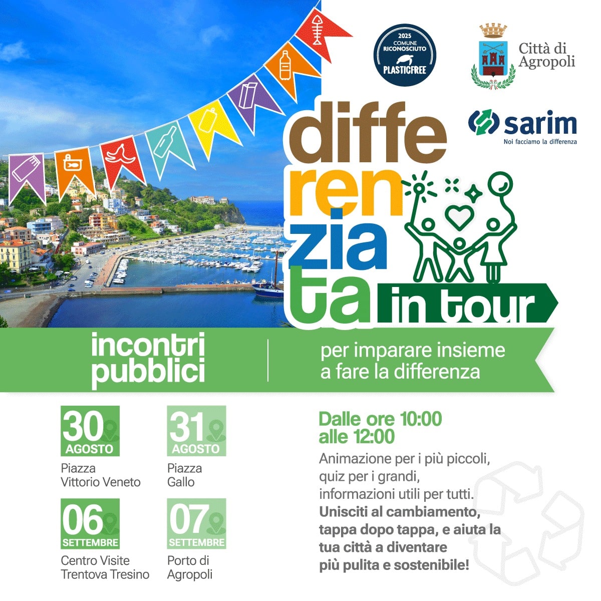 agropoli differenziata tour 2025