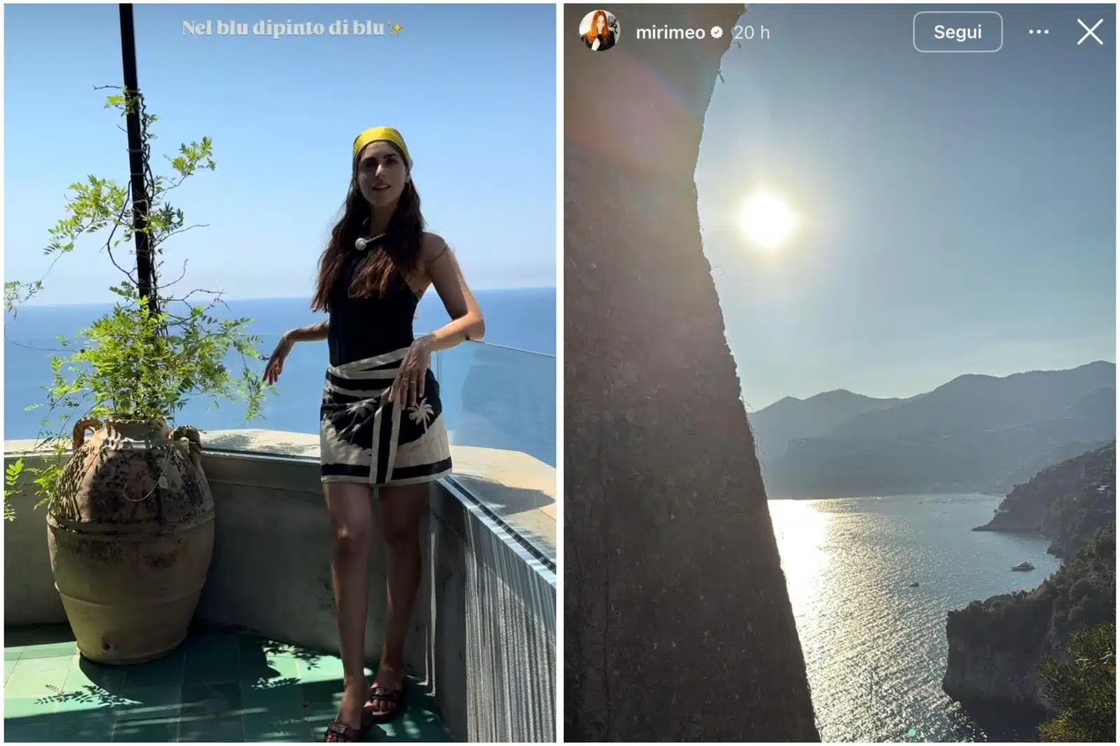 miriam leone maiori vacanza