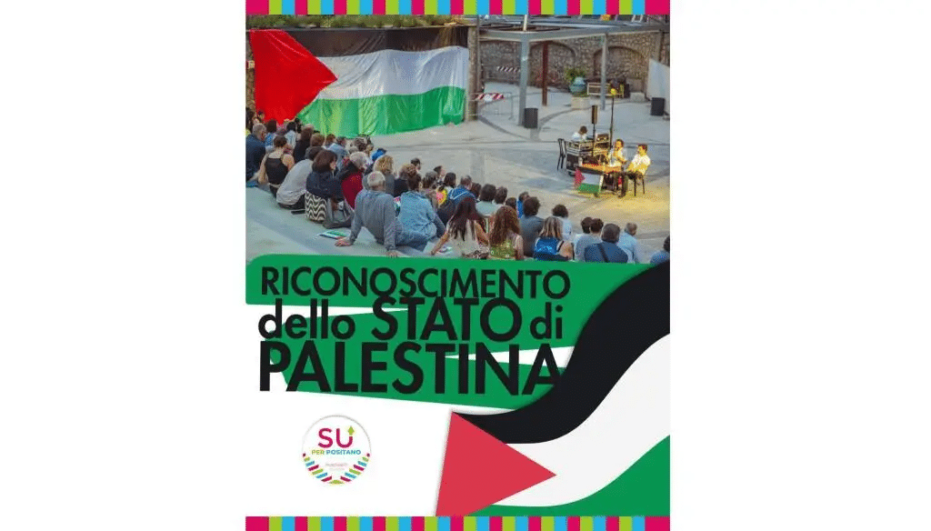 Positano mozione Palestina