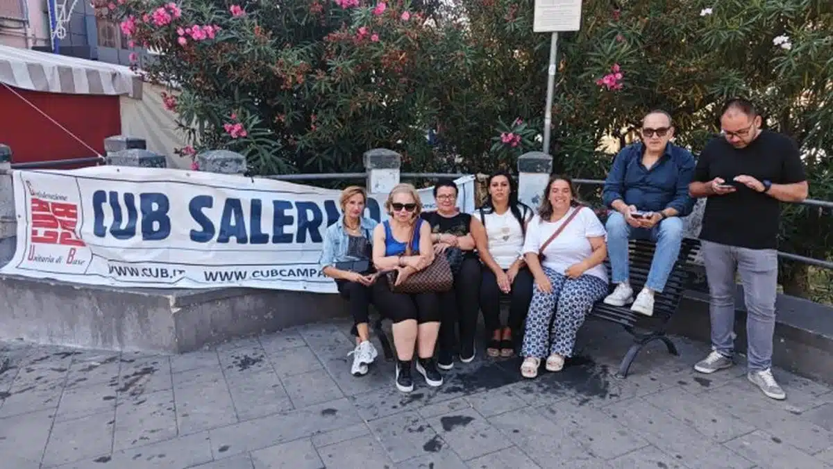 scafati sciopero addetti pulizie