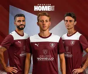 Salernitana, ecco la prima maglia targata Puma: omaggio alla storia del Vestuti