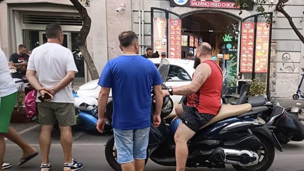 incidente scooter via Roma
