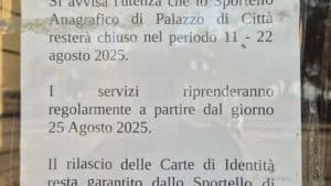 disservizi anagrafe Salerno