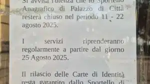 disservizi anagrafe Salerno