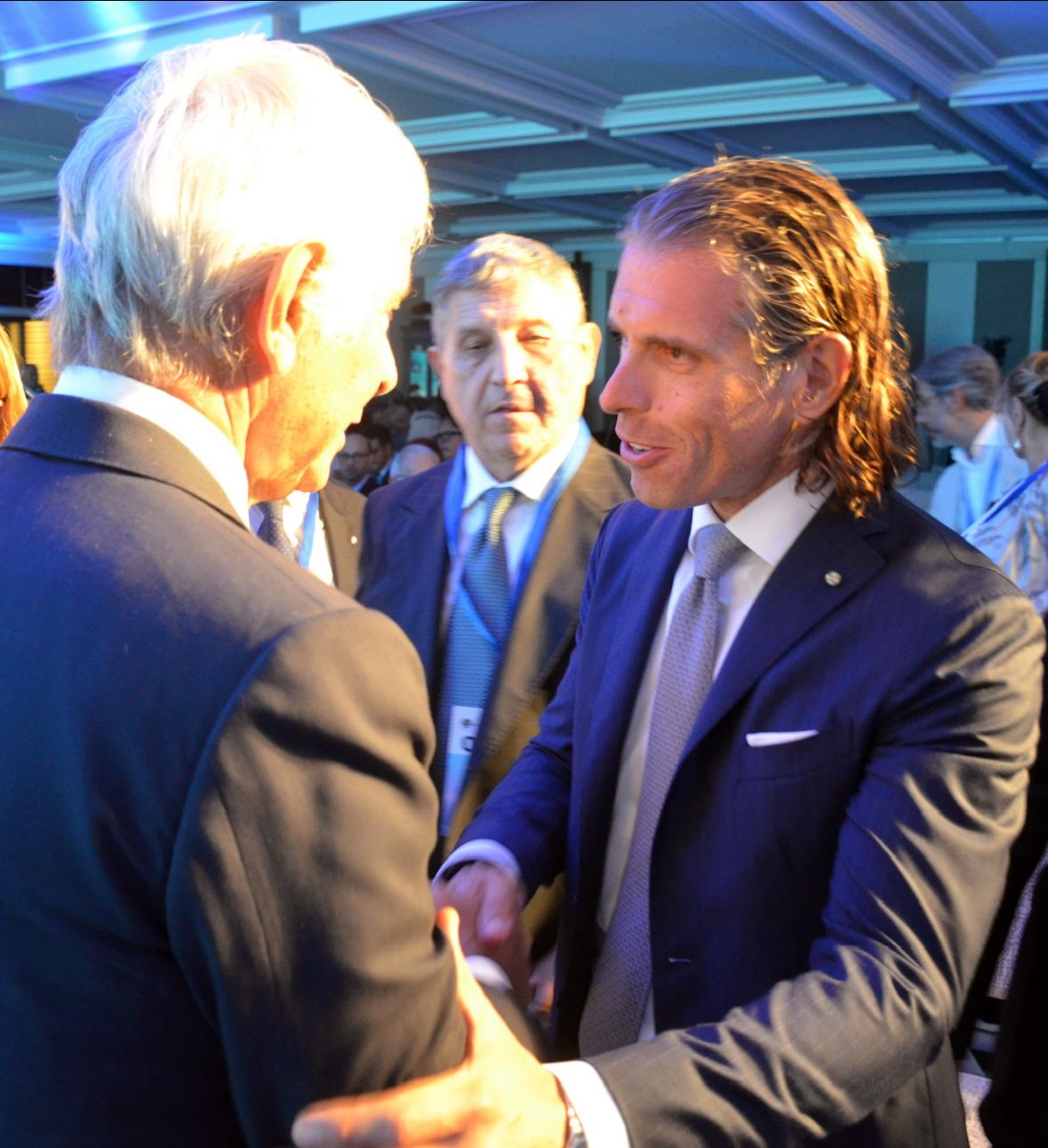De Rosa e il Ministro Abodi: