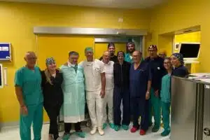 eboli primo intervento toracoscopia chirurgica