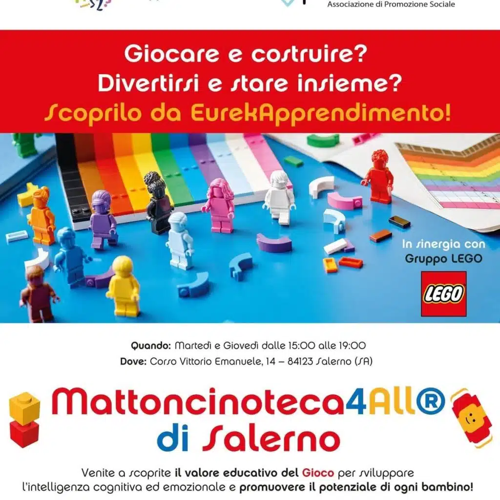 Salerno Mattoncinoteca4All inaugurazione 13 settembre