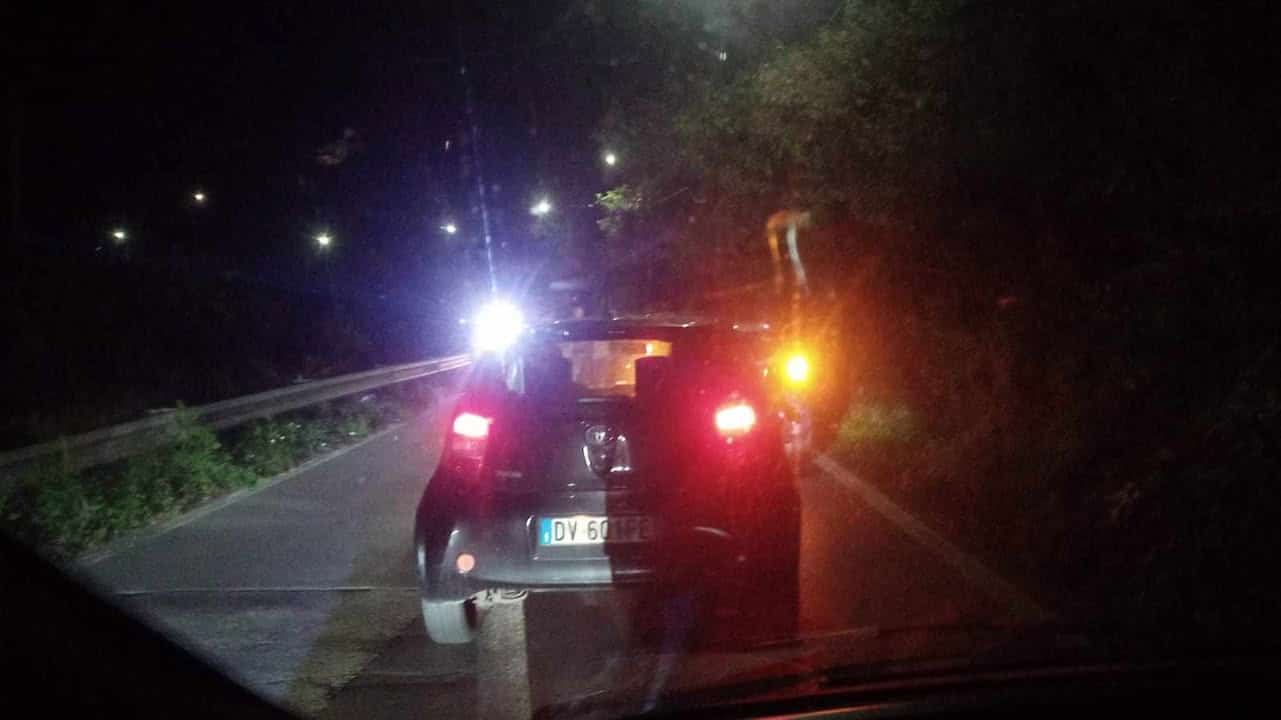 olevano sul tusciano albero caduto 4 settembre