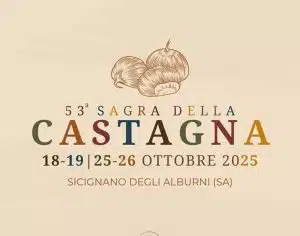 sagra castagna 2025 sicignano alburni
