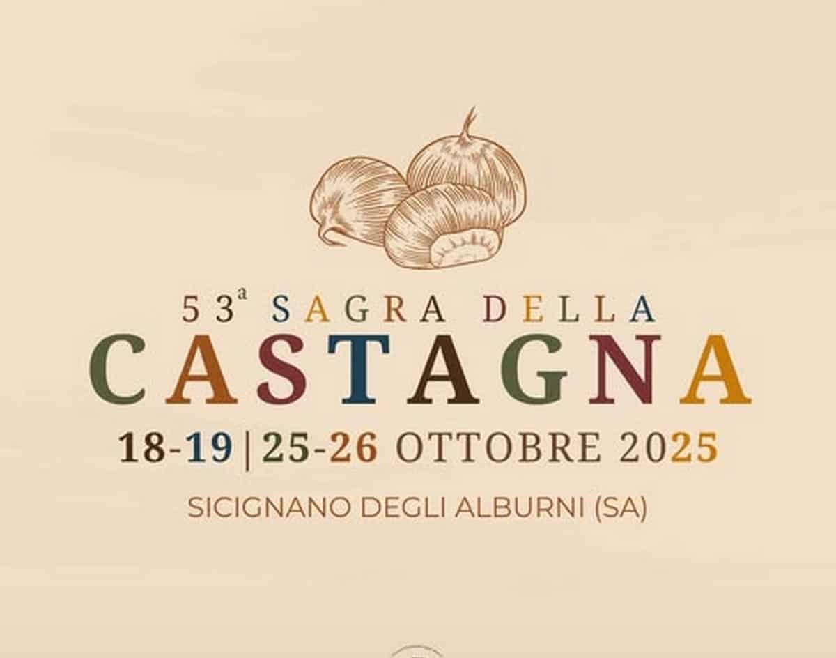 sagra castagna 2025 sicignano alburni