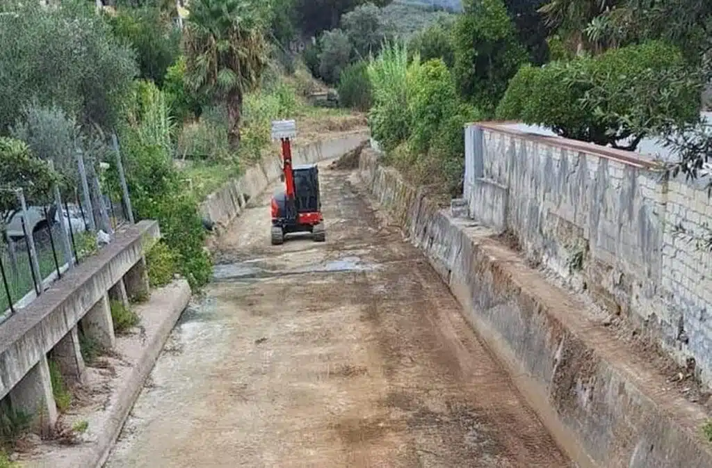 castellabate lavori manutenzione pulizia valloni corsi acqua