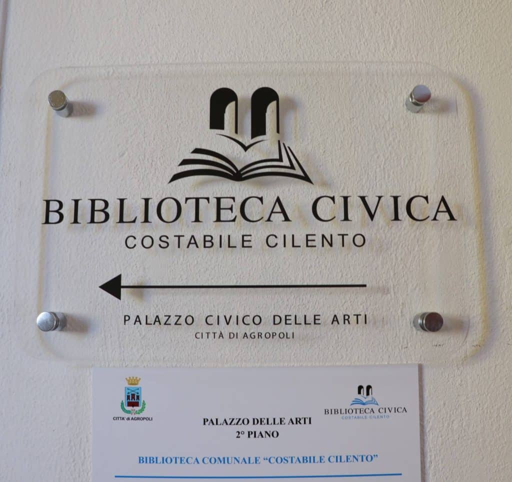 agropoli inaugurata biblioteca Costabile Cilento