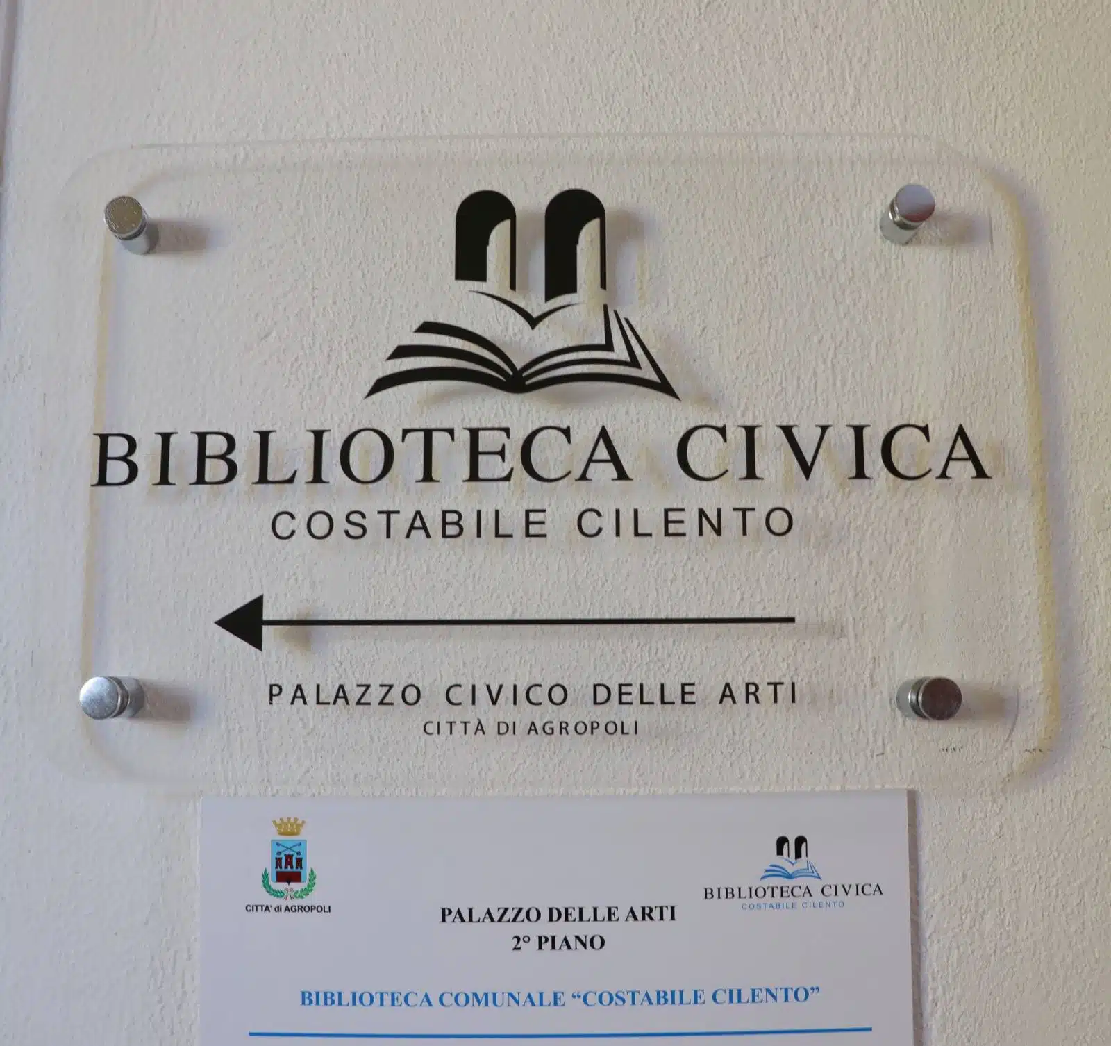 agropoli inaugurata biblioteca Costabile Cilento
