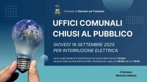 olevano sul tusciano chiusura uffici comunali