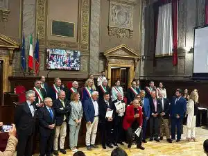 eboli premio internazionale giovanni paolo II sindaco mario conte rossella pisaturo