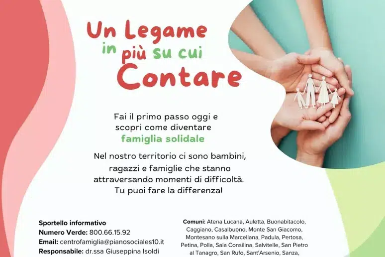 affido familiare Sala Consilina
