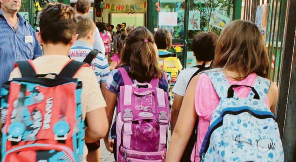 ritorno scuola provincia salerno oggi 15 settembre