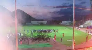 cava de tirreni rimozione reti stadio