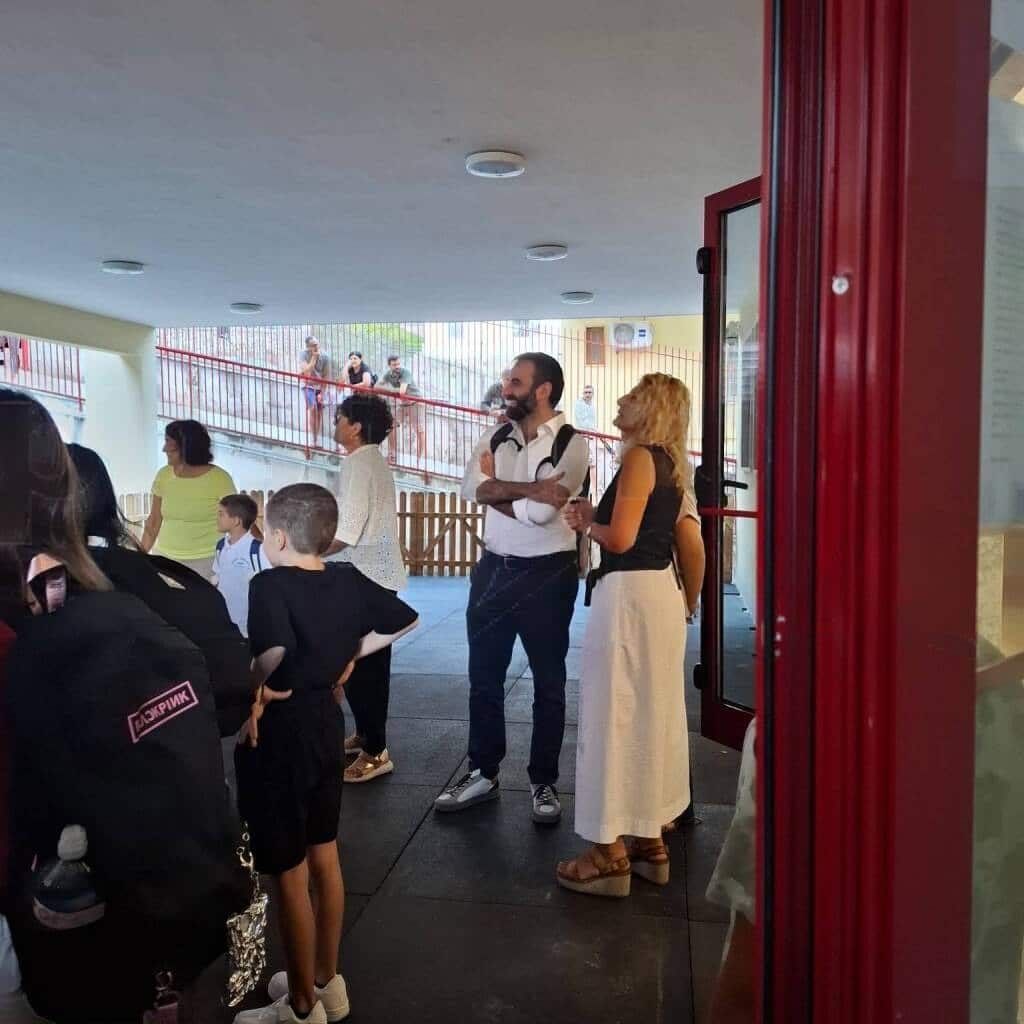 Amalfi primo giorno di scuola