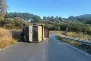 incidente Roccadaspide camion