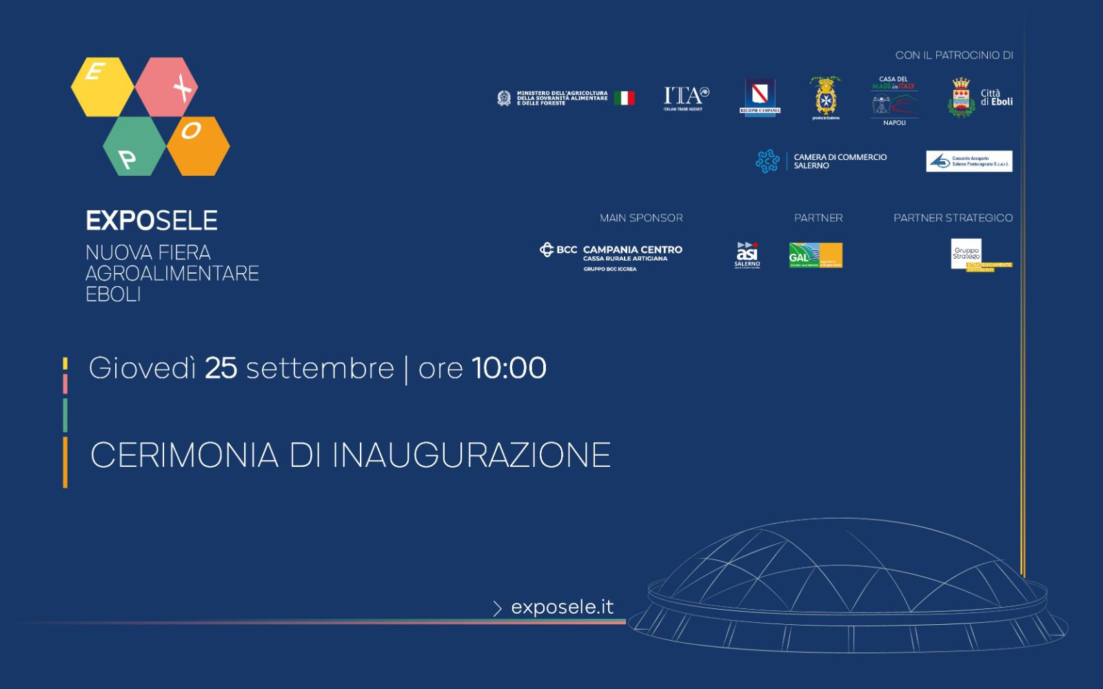 exposele 2025 eboli inaugurazione de luca