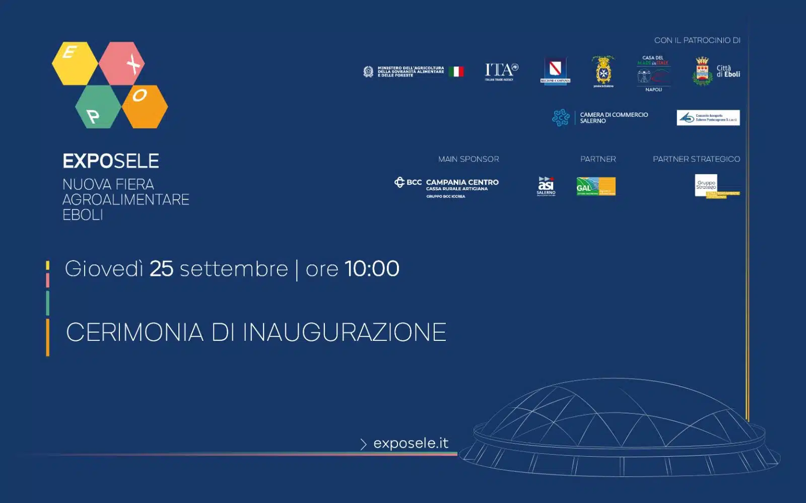 exposele 2025 eboli inaugurazione de luca