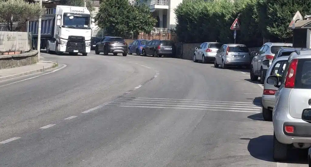 Nocera Superiore, sicurezza stradale: installate nuove bande sonore per la prevenzione degli incidenti
