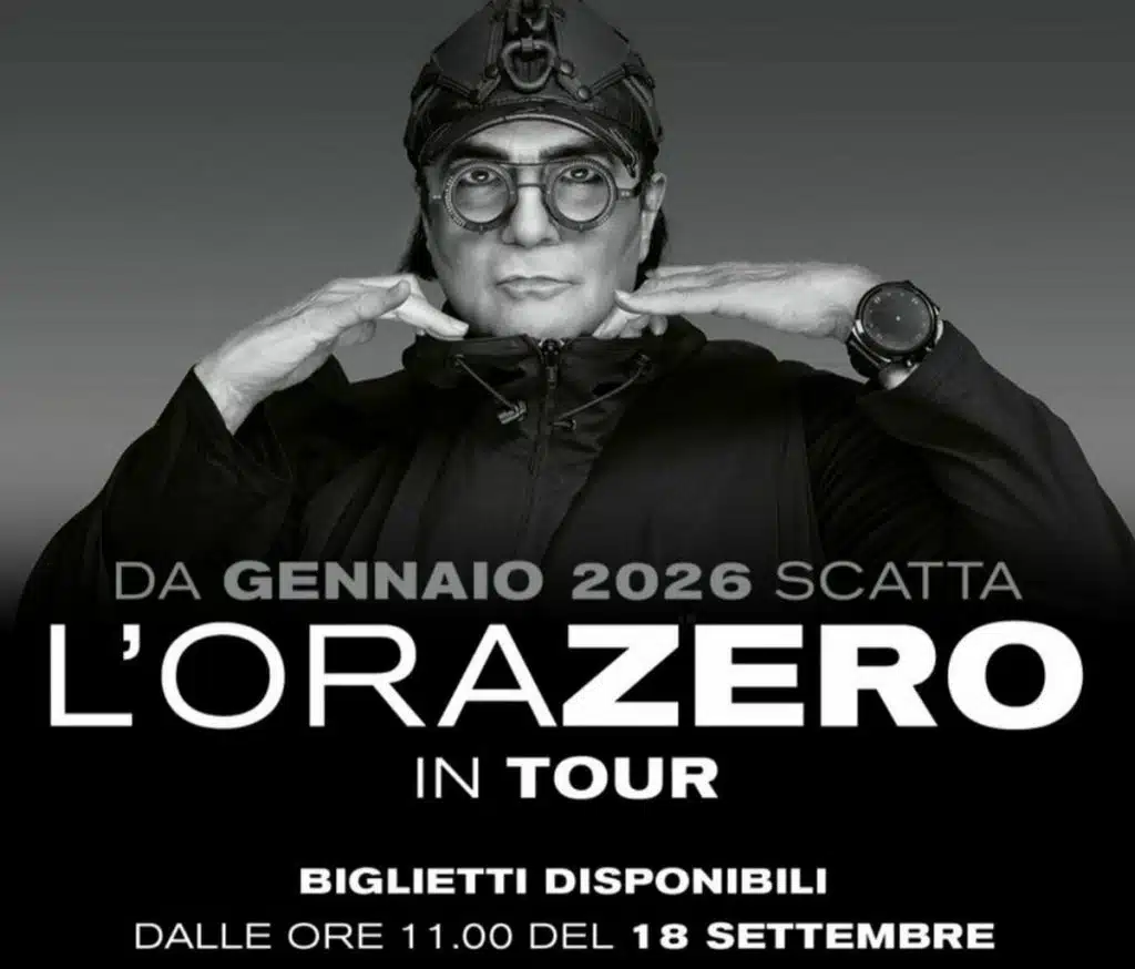 renato zero concerto eboli 4 aprile 2026