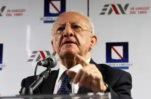 vincenzo de luca gaza flotilla diretta facebook