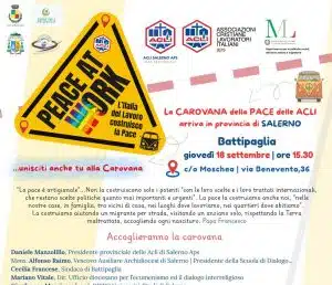 carovana pace battipaglia 18 settembre