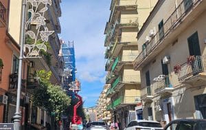 salerno luci d'artista 2025/2026 prime installazioni