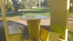 salerno vandalizzata cassetta parco mercatello