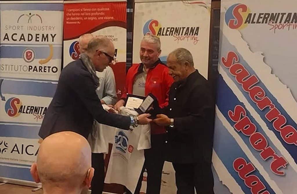 salerno sport day 2025 Gerardo Del Guacchio premiato