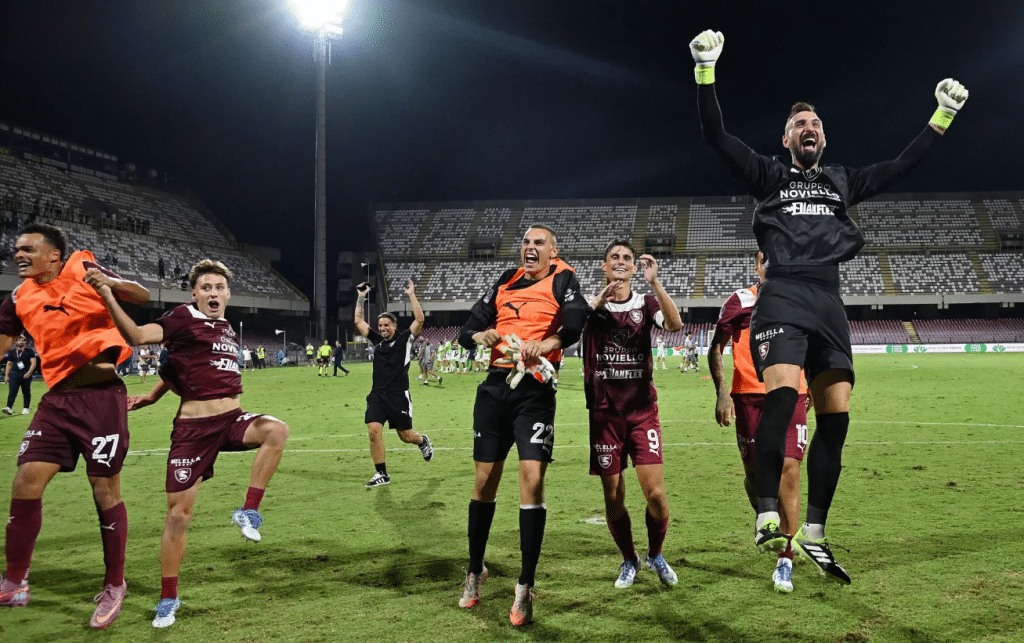 Salernitana - Atalanta U23 1-0 promossi