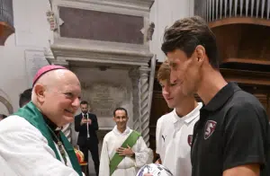 Salernitana Santa Messa sportivi 2025