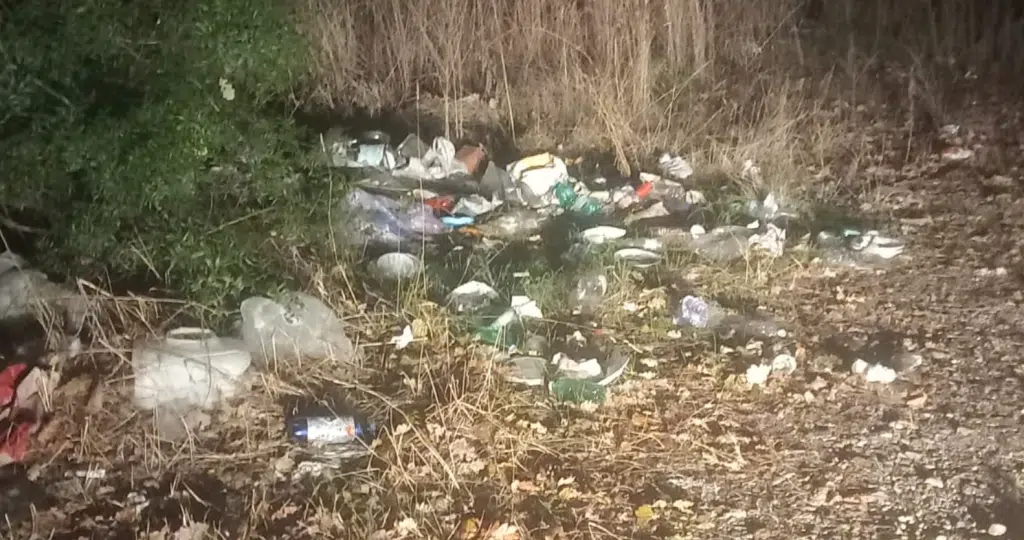 Rifiuti abbandonati Postiglione