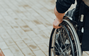 disabile aggressione Castel San Giorgio