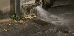 Salerno tubo acqua