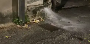 Salerno tubo acqua