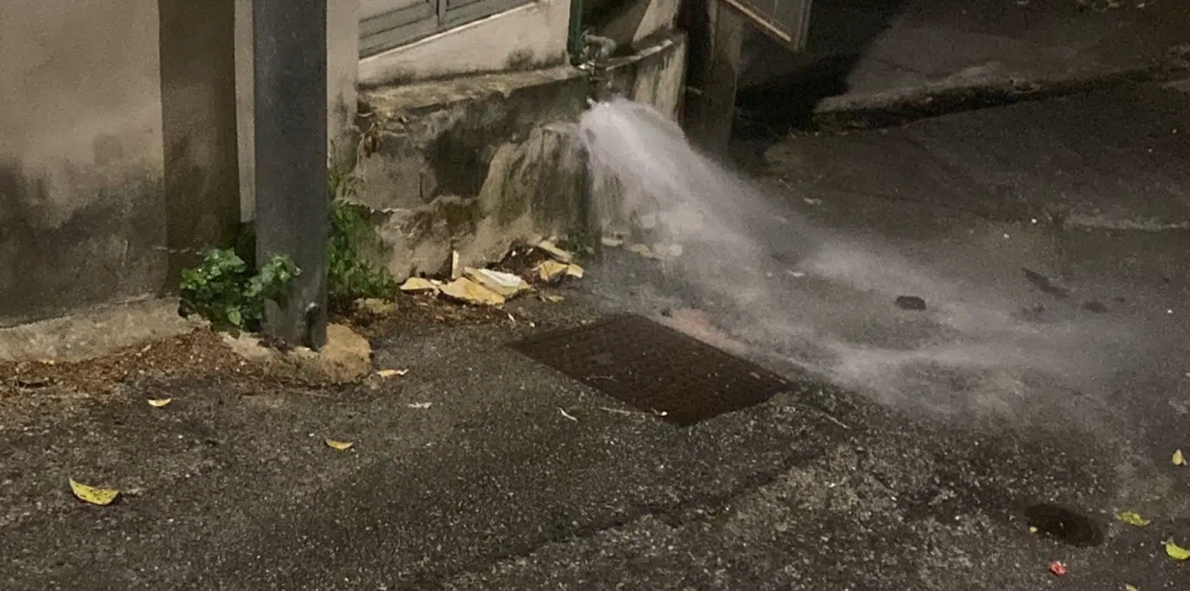 Salerno tubo acqua