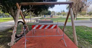 atti vandalici parco mercatello salerno