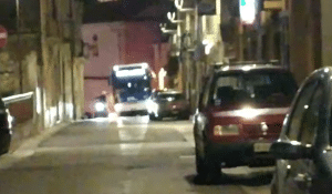 salerno pullman bloccato
