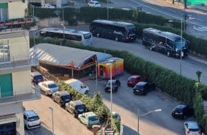 Salerno, proteste dei residenti per le giostre al Parcheggio Carella: “Rumori, caos e posti auto eliminati”