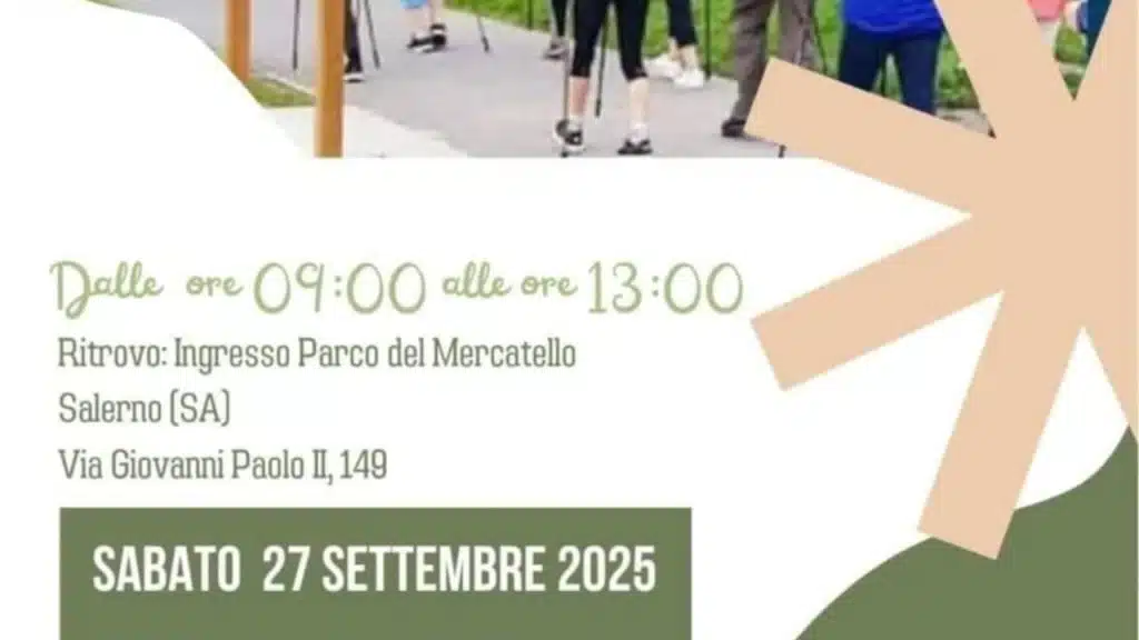giornata mondiale fisioterapia 2025 evento salerno parco mercatello
