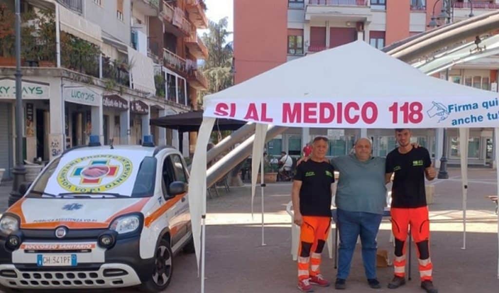 Pontecagnano, raccolta firme per salvare il presidio dell’automedica 118