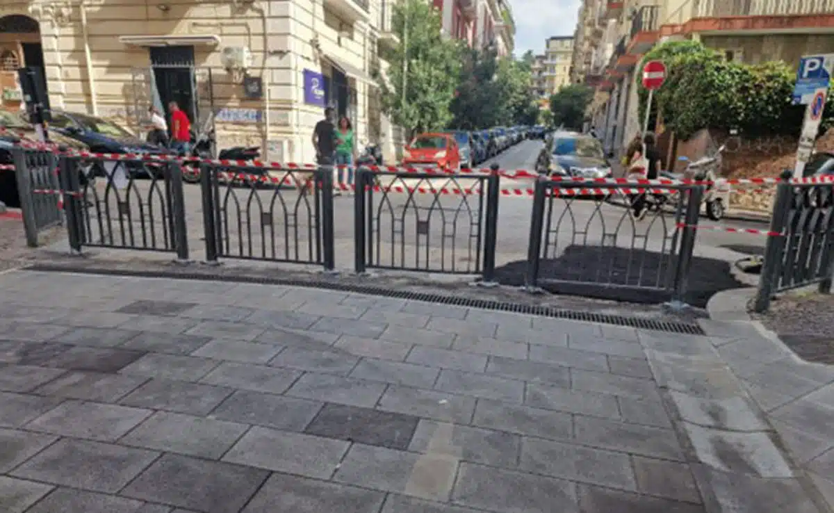 salerno rimosse balaustre processione san matteo