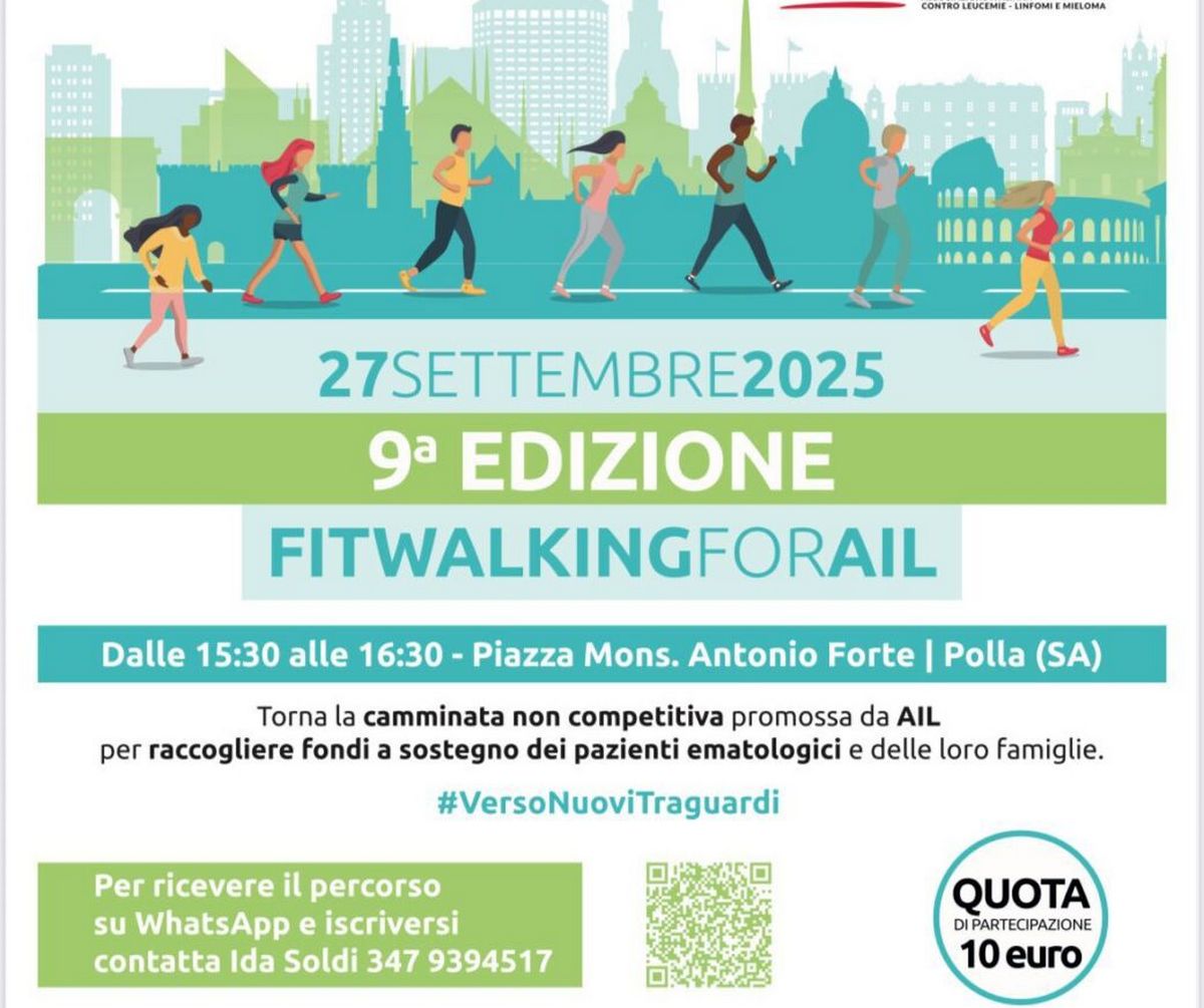 Fitwalking for AIL Polla 27 settmebre