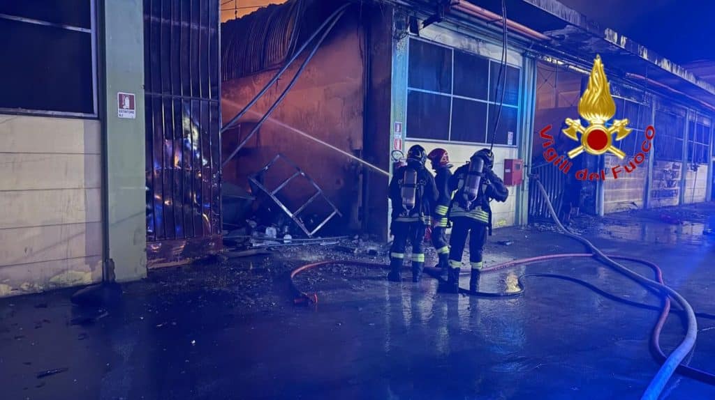 Incendio nocera superiore 24 settembre